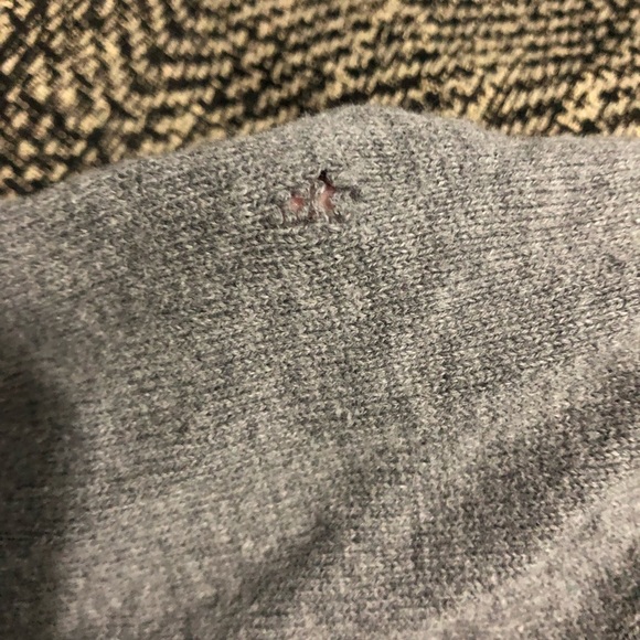 SALE 2for$15 Argyle 3/4 sleeve cropped button up cotton cardigan​ - Picture 4 of 7